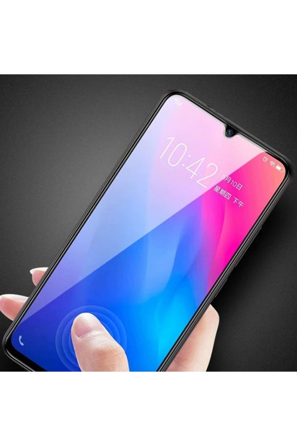 Gelalbe Redmi Note 9 Pro 9D Full Glue Tempered Cam Ekran Koruyucu-(5775) - Alkglb9698-6311