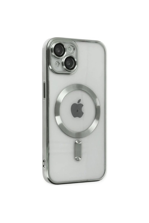 Ally İphone 14 Plus 6.7İnç Renkli̇ Kenar Lazer Çerçeveli̇ Magsafe Uyumlu Si̇li̇ko - Dropx9145-9378