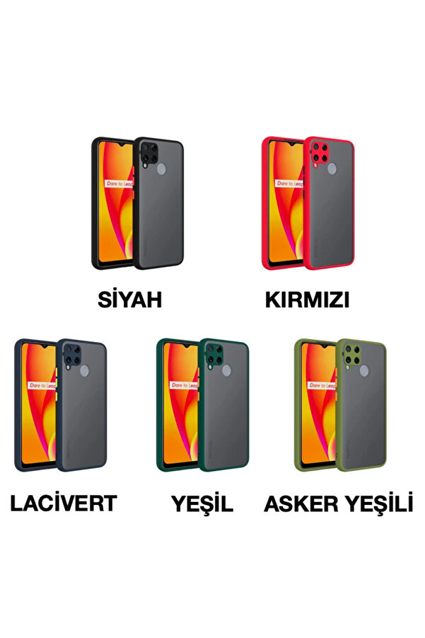 Sm Galaxy A12 - M12 - F12 Kamera Korumalı Premi̇um Si̇li̇kon Kılıf-(1903) - Dropx3894-6658