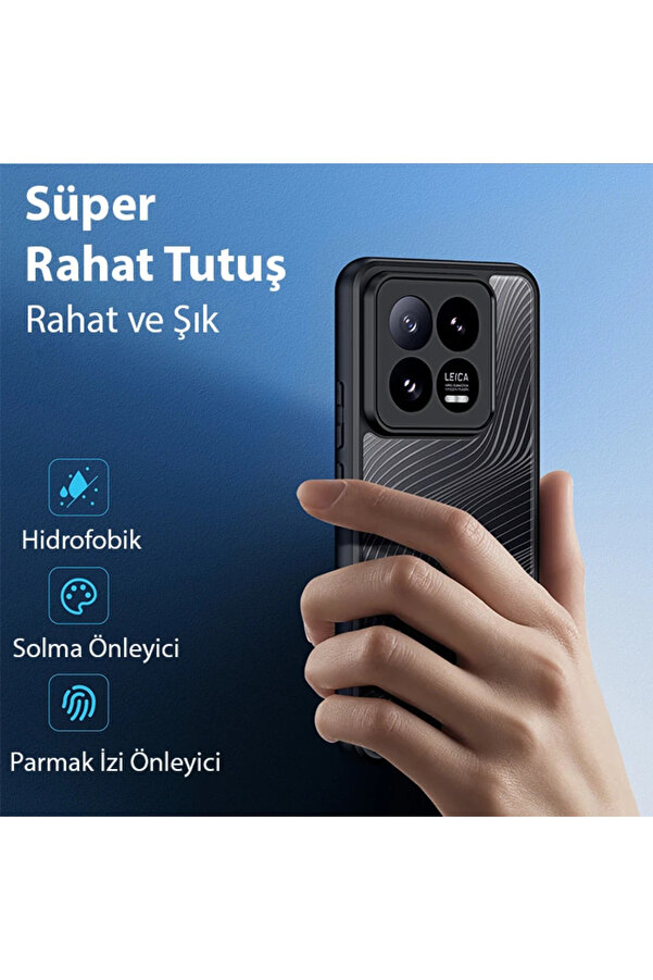 Dux Duci̇s Xi̇aomi̇ 14 Pro Ai̇mo Seri̇es Premi̇um Buzlu Sert Pc-Tpu Kılıf-(1903) - Rovex1026-9083