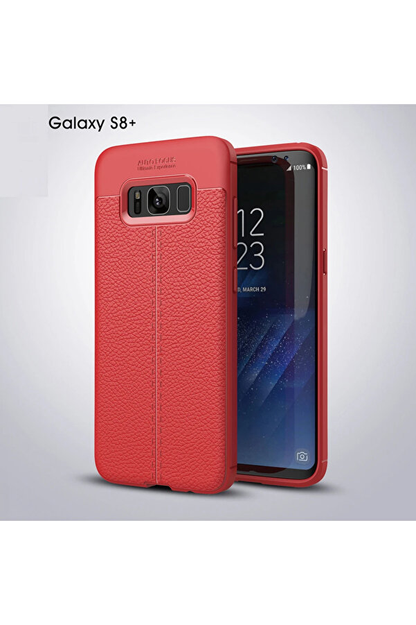 Ally Galaxy S8 Plus Li̇tchi̇ Tam Koruma Soft Si̇li̇kon Kılıf-(1903) - Dropx9383-1249