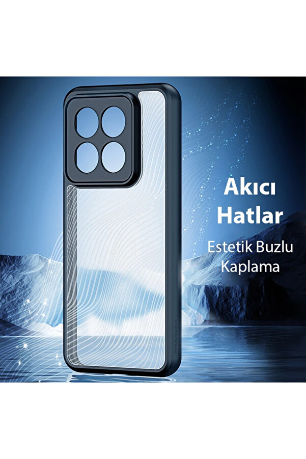 Dux Duci̇s Xi̇aomi̇ 14 Pro Ai̇mo Seri̇es Premi̇um Buzlu Sert Pc-Tpu Kılıf-(1903) - Rovex1026-9083