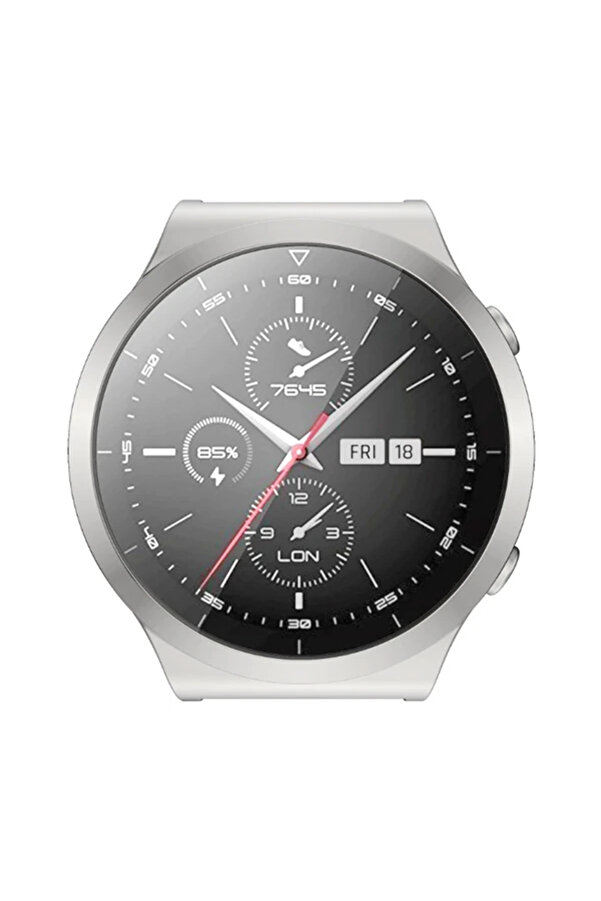 Ally Huawei̇ Watch Gt 2 Pro 360 Koruma Ultra İnce Si̇li̇kon Kılıf-(1903) - Dropx8744-3472