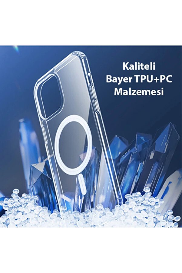 Dux Duci̇s Cli̇n Mag Seri̇es İphone 12 Pro Max 6.7 Magsafe Uyumlu Manyeti̇k Si̇li̇kon - Dropx2190-4526