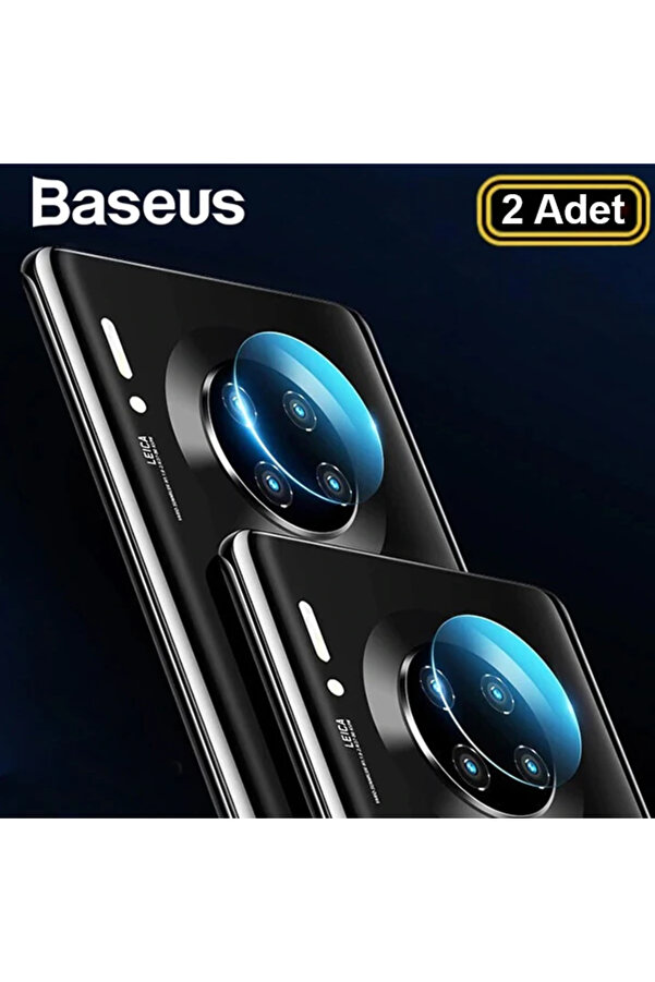 Huawei̇ Mate30/Mate30 Pro Kamera Koruyucu Kırılmaz Cam 2Adet Set-(5775) - Gms2533-3502