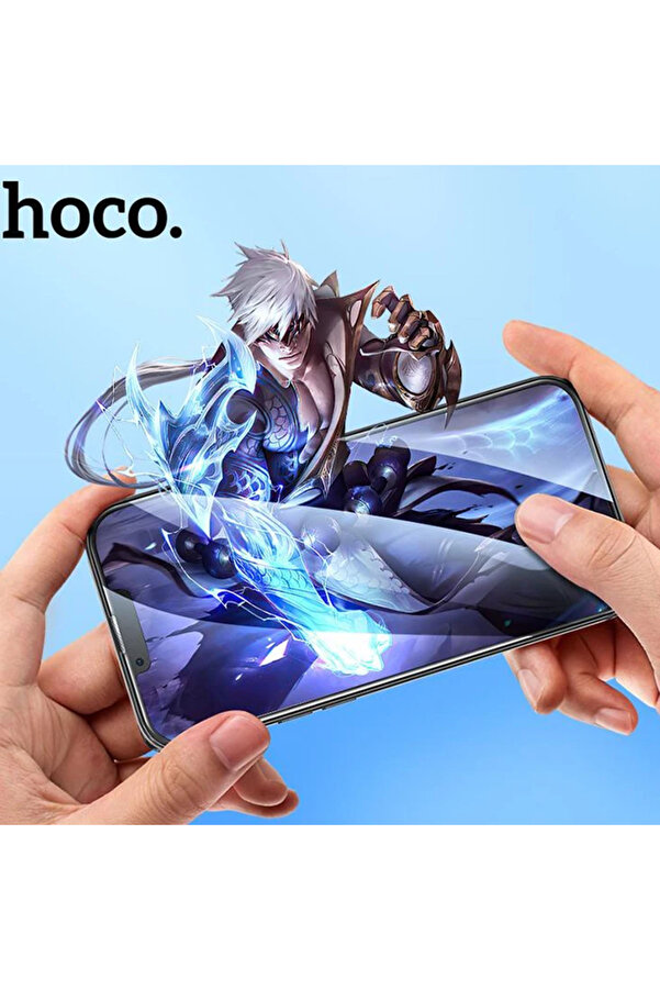 Hoco İphone 14 Pro Ar Yansıma Önleyi̇ci̇ Temperli̇ Cam Ekran Koruyucu-(1903) - Dropx5286-6983