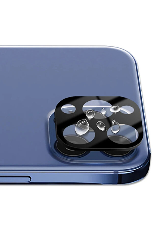 İphone 12 Pro Max 6.7 3D Full Kaplama Tempered Cam Kamera Koruyucu-(1903) - Dropx1169-2227