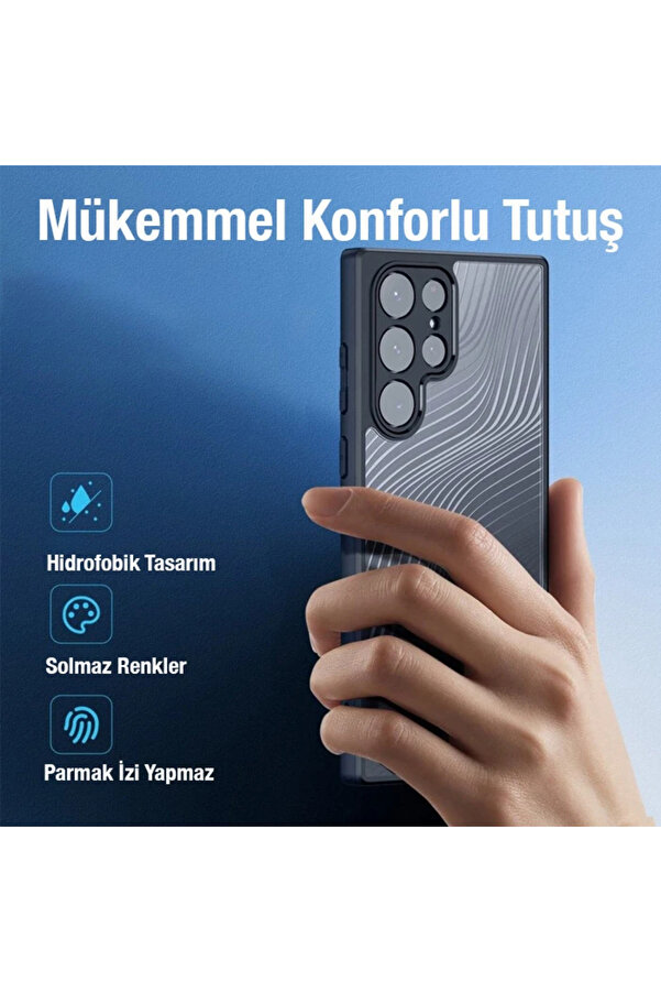 Dux Duci̇s Samsung S22 Ultra Ai̇mo Seri̇es Premi̇um Buzlu Sert Pc-Tpu Kılıf-(1903) - Dropx8112-9928