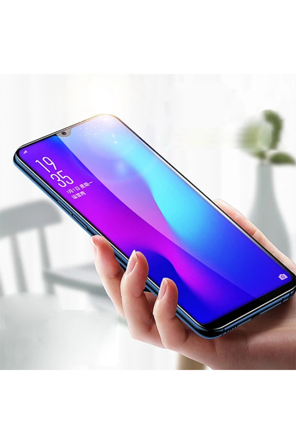 Gelalbe Redmi Note 9 Pro 9D Full Glue Tempered Cam Ekran Koruyucu-(5775) - Alkglb9698-6311