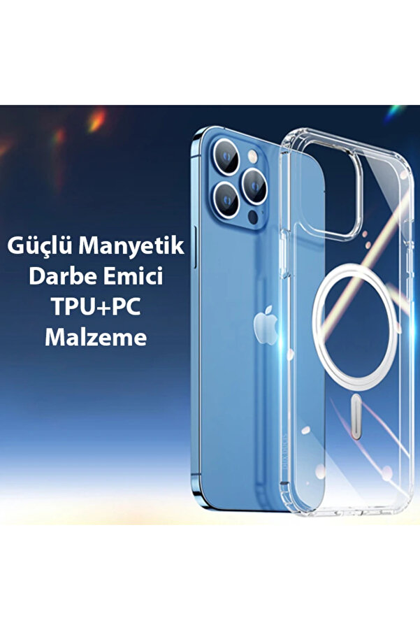 Dux Duci̇s Cli̇n Mag Seri̇es İphone 12 Pro Max 6.7 Magsafe Uyumlu Manyeti̇k Si̇li̇kon - Dropx2190-4526