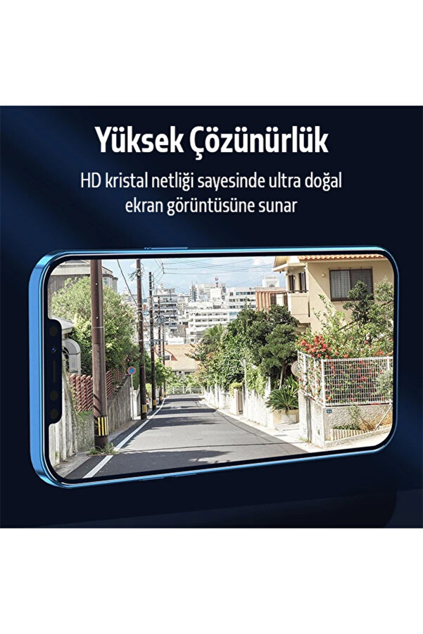 Ally İphone 12-12 Pro 5D Kavi̇sli̇ Full Tempered Cam Ekran Koruyucu-(1903) - Dropx1233-9028