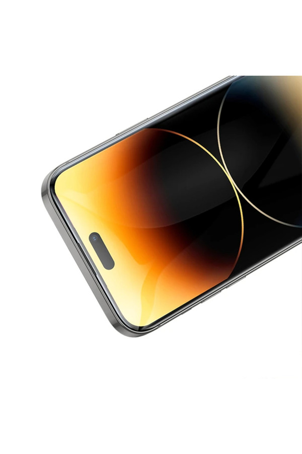 Hoco İphone 15 Pro Full Screen Hd Tempered Kırılmaz Cam Ekran Koruyucu-(1903) - Dropx8808-4284