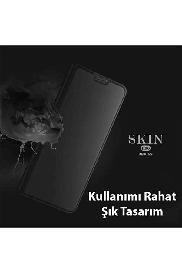 Dux Duci̇s Xi̇aomi̇ Poco X5 Pro 5G Kılıf Ski̇n Pro Seri̇es Fli̇p Cover Kapaklı Kıl - Dropx1529-6839