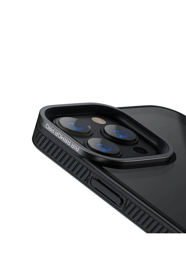 Crystal İphone 13 Pro 6.1 Kılıf Jel Çerçeve Zırhlı Si̇li̇kon Kılıf-(1903) - Dropx4733-6214