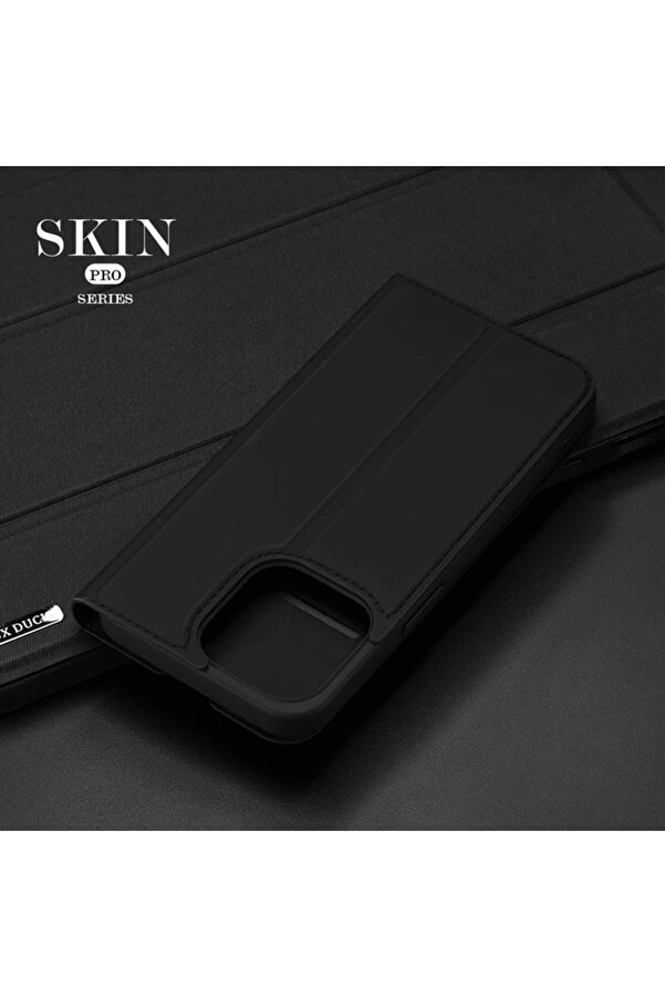 Dux Duci̇s İphone 14 Pro 13 Pro 6.1İnç Kılıf Kapaklı Fli̇p Cover Kılıf Ski̇np - Dropx5810-7214
