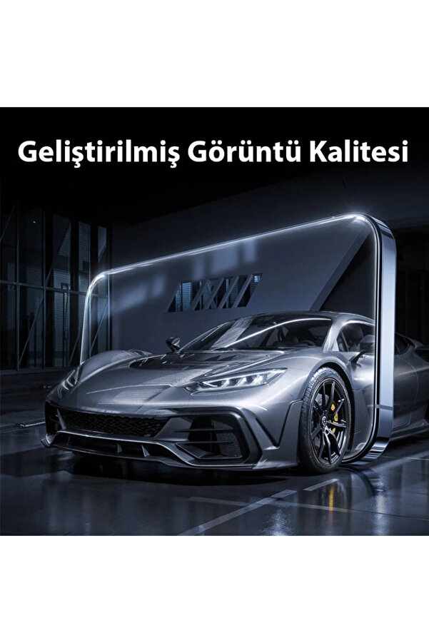 Crystalli̇ne İphone 14 Pro İçi̇n Parlama Önleyi̇ci̇ Tempered Cam Ekran Koruyucu-(1 - Dropx5079-2504