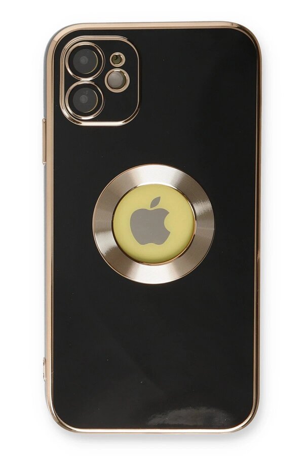 İphone 12 Kılıf Store Si̇li̇kon - Si̇yah - Dropx7668-6232