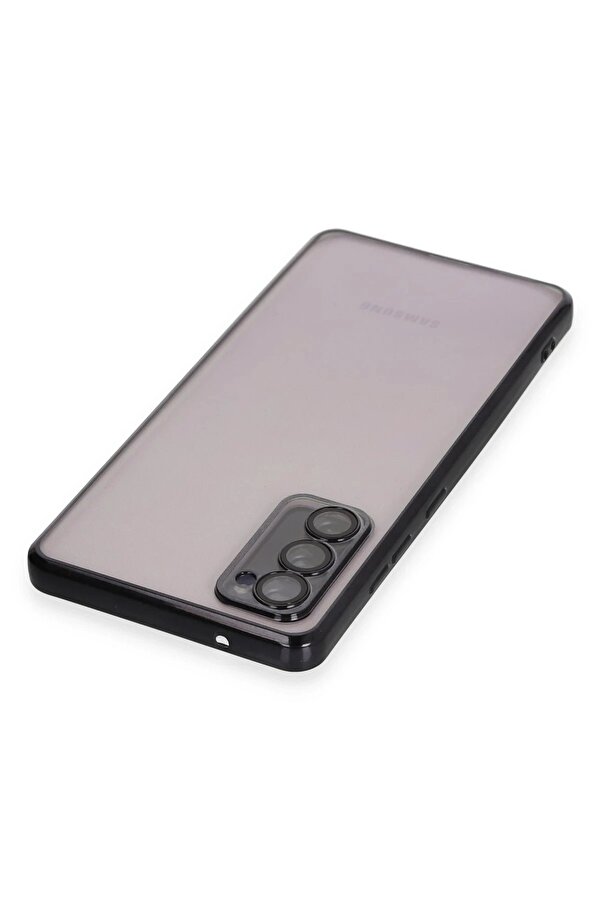 Samsung Galaxy S20 Fe Kılıf Lensli̇ Si̇li̇kon - Si̇yah - Dropx3055-8217