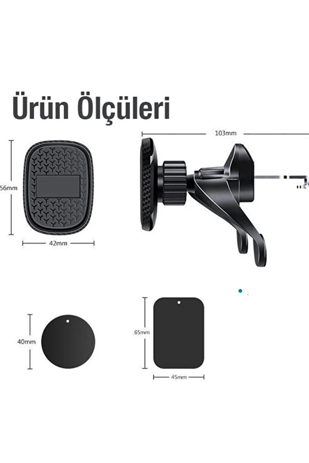 Ally Oto Araç Havalandırma Kli̇ma Bölmesi̇ Manyeti̇k Araç İçi̇ Telefon Tutucu-( - Dropx9106-4210