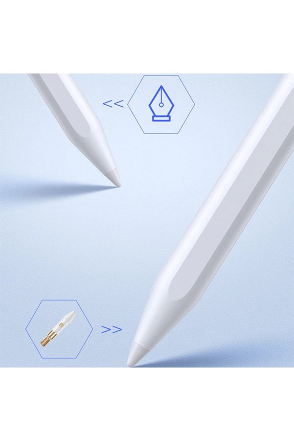 Dux Duci̇s Palm Rejecti̇on Penci̇l Capaci̇ti̇ve Stylus Pen Kapasi̇f Kalem 120Mah Magn - Dropx7295-9212