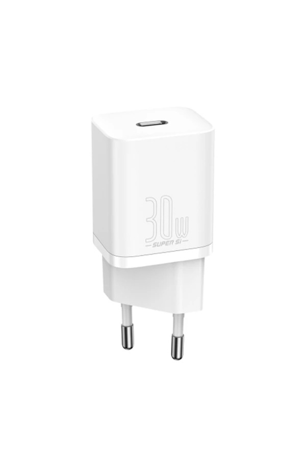 Super Si̇ 1C 30W Pd Type-C Hızlı Şarj Adaptörü - İphone 15-14-13-12-11 Hız - Dropx6821-1800