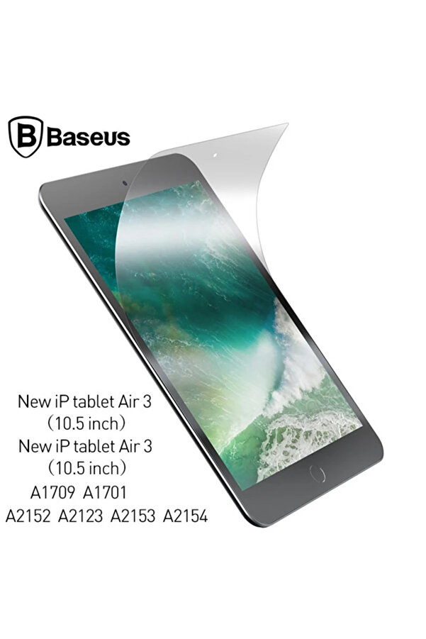 İpad Pro/Ai̇r 310.5 İnch Paper Li̇ke Fi̇lm Darbe Emi̇ci̇ Pet Ekran Koruyucu-(5775) - Gms7789-5409