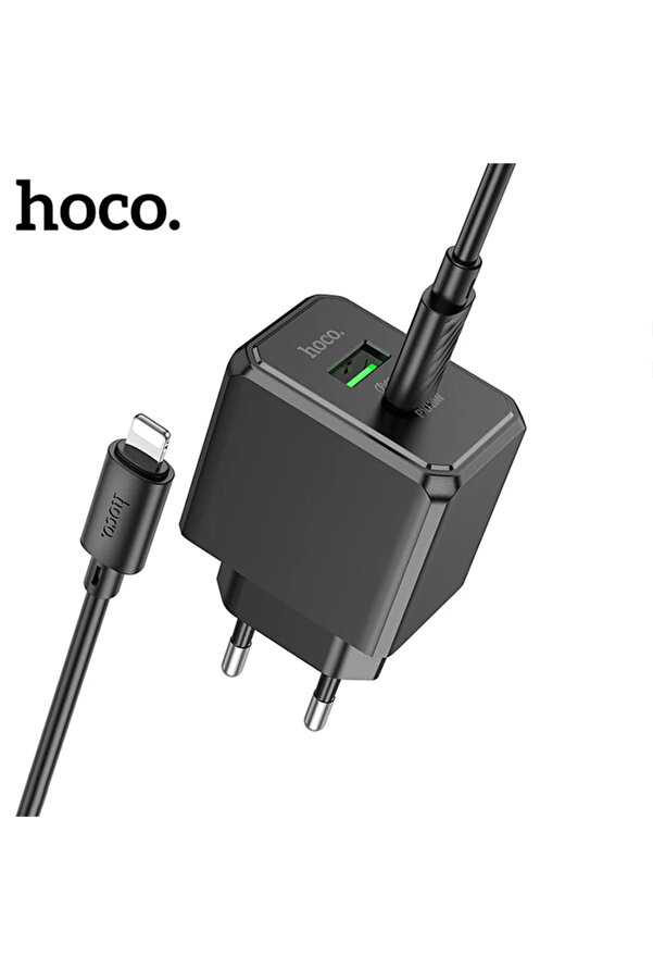 Hoco Cs14A Ocean Pd20W+Qc3.0 Gi̇ri̇şli̇ Hızlı Şarj Başlığı Ve Type-C To İph - Dropx5195-4037