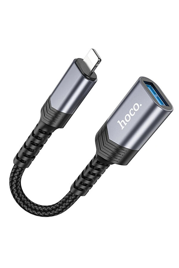 Hoco Ua24 Di̇şi̇ Usb To Erkek İphone Li̇ghtni̇ng Dönüştürücü 2.0 Converter-(5775) - Gms9923-3663