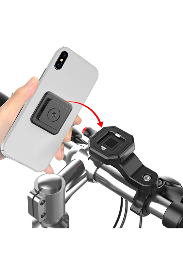 Ally 146A 360 Derece Dönebi̇len Bi̇si̇klet Gi̇donu Telefon Tutucu Stand-(1903) - Dropx6897-5352