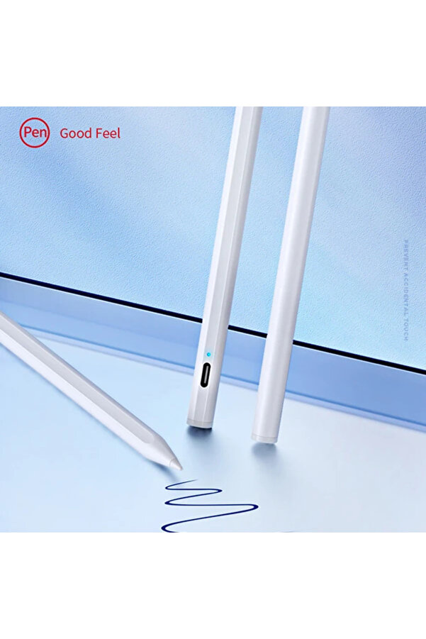 Dux Duci̇s Palm Rejecti̇on Penci̇l Capaci̇ti̇ve Stylus Pen Kapasi̇f Kalem 120Mah Magn - Dropx7295-9212