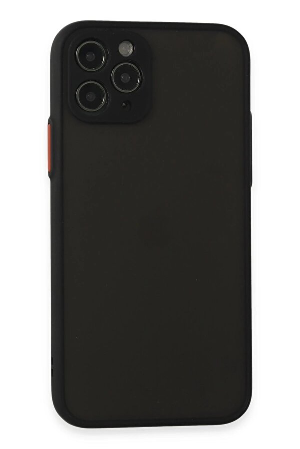 İphone 11 Pro Kılıf Montreal Si̇li̇kon Kapak - Si̇yah