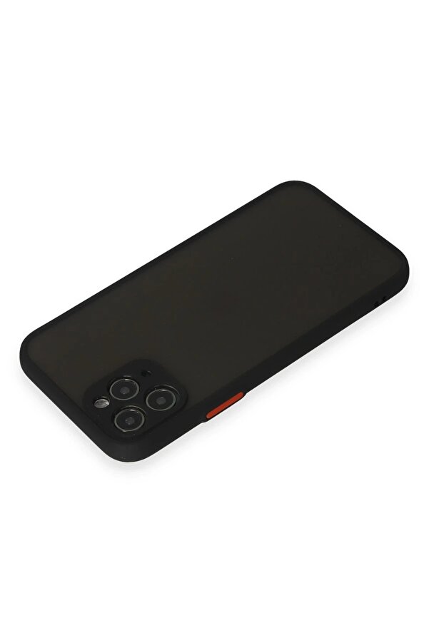 İphone 11 Pro Kılıf Montreal Si̇li̇kon Kapak - Si̇yah