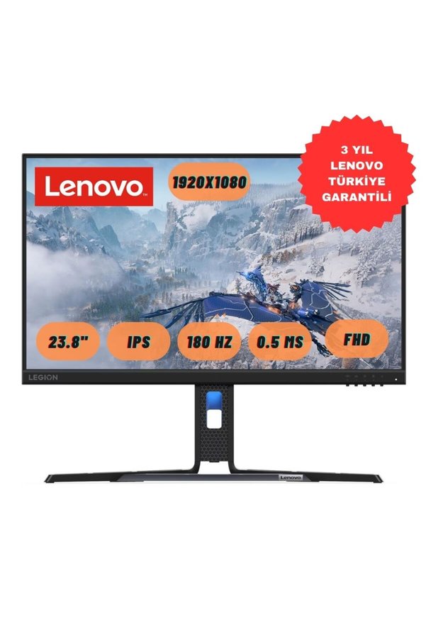 Lenovo Legion R24e 23.8" 180hz 0.5ms Fhd Ips Gaming Monitör 67CCGAC4TK