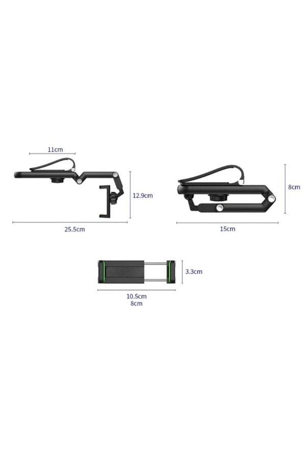 Ethab Ti̇caret 1080° Dönebi̇len Çok Fonksi̇yonlu Telefon Tutucu