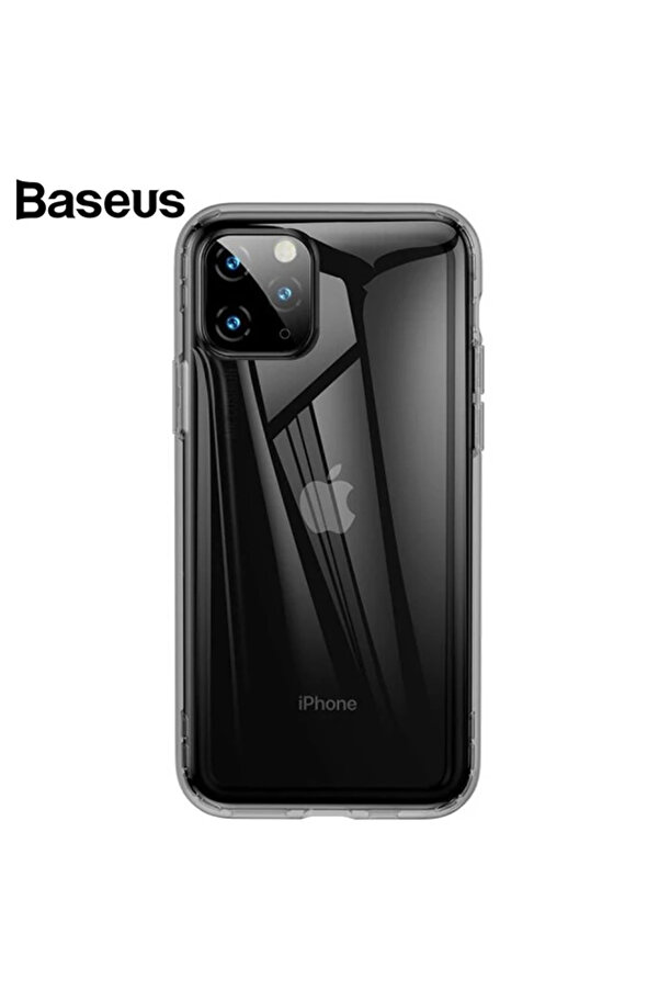Safety Ai̇rbags İphone 11 Pro Max Şeffaf Darbe Emi̇ci̇ Sli̇kon Kılıf-(1903) - Dropx9105-9487