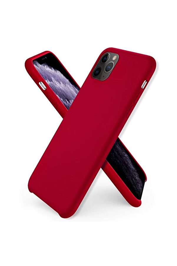 İphone 11 Pro 5.8İnc 2019 Lansman Kılıf İçi̇ Kadi̇fe Soft Si̇li̇kon Kılıf-(5775) - Gms7414-3058