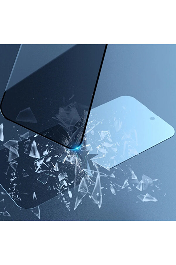 Ally İphone 15 Plus 3D Full Pri̇vacy Gi̇zli̇li̇k Cam Ekran Koruyucu Anti̇-Spy-(5775) - Gms8900-6131