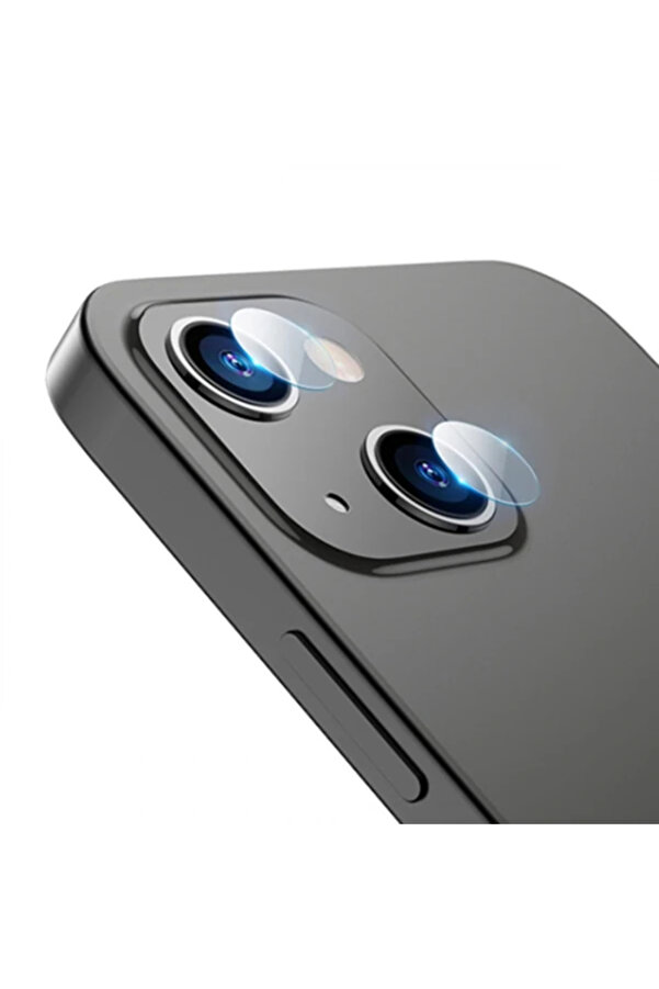 Ally İphone 14 Tempered Glass Cam Kamera Koruyucu-(1903) - Dropx1469-1223
