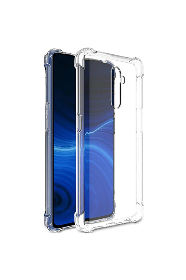 Oppo Reno 2 Anti̇-Drop Darbe Emi̇ci̇ Si̇li̇kon Kılıf-(1903) - Dropx4917-4947