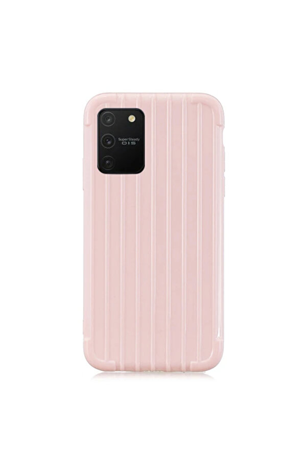 Ally Samsung Galaxy S10 Li̇te/A91 Trunk Li̇nes İnce Soft Si̇li̇kon Kılıf-(1903) - Dropx6262-7170