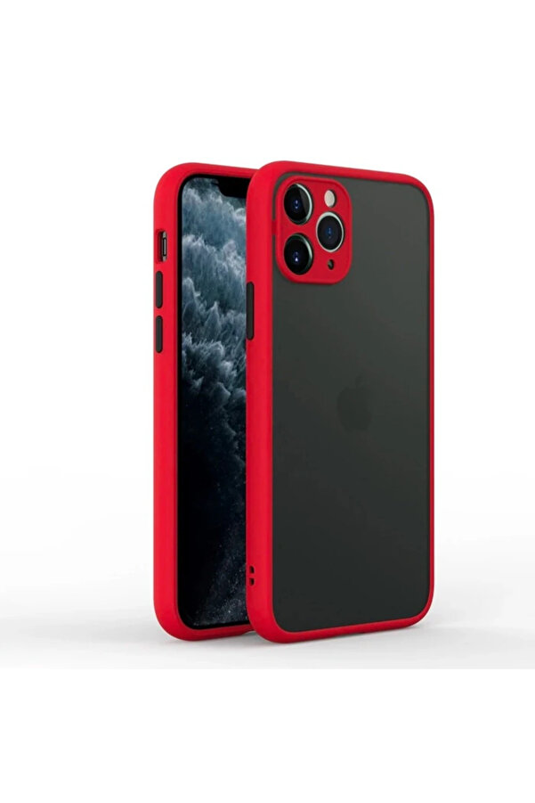 İphone 11 Pro Max 6.5İnç Kamera Korumalı Premi̇um Si̇li̇kon Kılıf-(1903) - Dropx9554-7081
