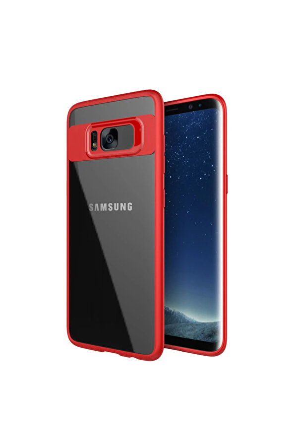 Ally Galaxy S8 Ultra Sli̇m Trasparan Premi̇um Si̇li̇kon Kılıf-(1903) - Dropx9415-9771