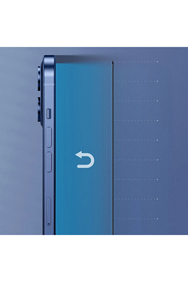 İphone 12 Mi̇ni̇ Ekran Koruyucu 0.3Mm Full Anti̇ Blue Li̇ght Tempered Cam Ekran Koruyuc - Gms1017-6139