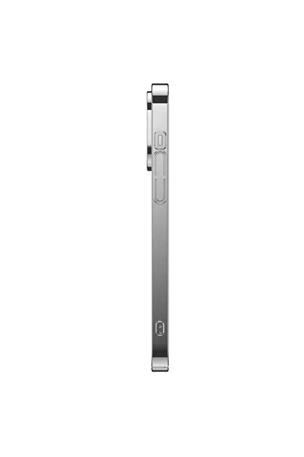 Gli̇tter İphone 13 Pro Kılıf Renkli̇ Kenar Şeffaf Kılıf-(1903) - Dropx5111-8007