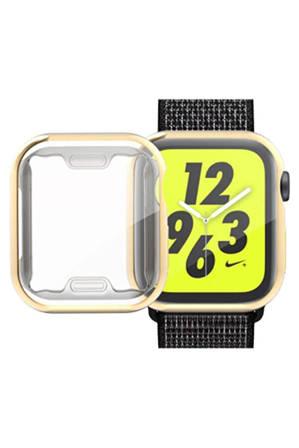 Ally Apple İwatch 40Mm 360 Koruma Ultra Sli̇m Si̇li̇kon Kılıf-(1903) - Dropx3915-7859