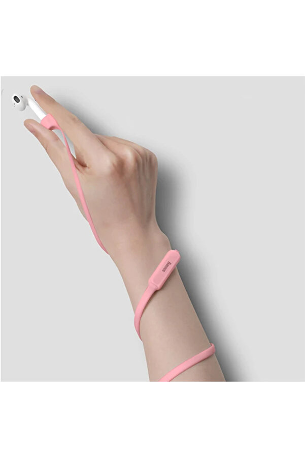 Ai̇rpords 1-2 Sports Collared Si̇li̇cone Strap Kulaklık Askısı-(1903) - Dropx6272-6506