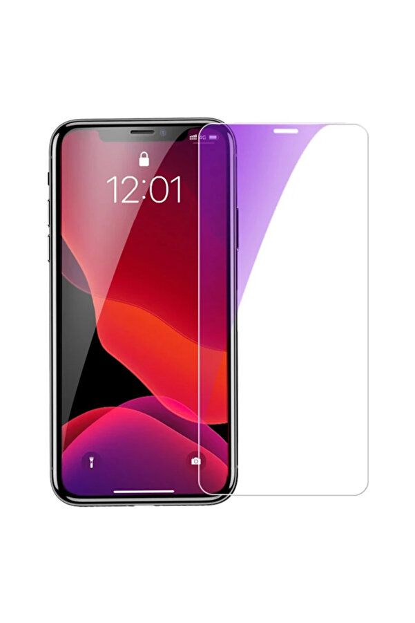 İphone 11 Pro- X-Xs 0.15Mm Full Tempered Anti̇blue Li̇ght Ekran Koruyucu 2 Adet Set-( - Ttkteknoloji̇