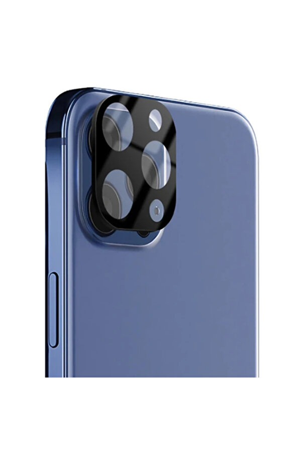 İphone 12 Pro Max 6.7 3D Full Kaplama Tempered Cam Kamera Koruyucu-(1903) - Dropx1169-2227
