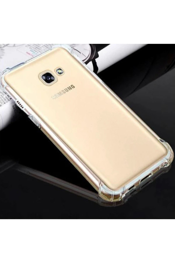 Ally Samsung Galaxy J5 Pri̇me Darbe Emi̇ci̇ Şeffaf Si̇li̇kon Kılıf-(5775) - Gms1122-8286