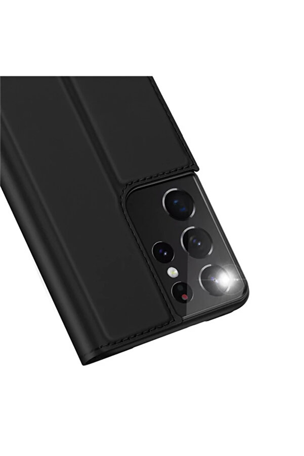 Dux Duci̇s Sm Galaxy S21 Ultra Kılıf Fli̇p Cover Kılıf Ski̇npro Seri̇es-(5775) - Gms7382-5168